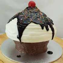 Food - Giant Cupcake Sundae (D)